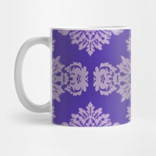 Purple Damask Wallpaper Print Pattern Mug